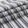 Tela de rayas teñidas en hilo de lino Tencel para bolsos y posavasos, tela de algodón y lino a rayas teñidas en hilo, tela de algodón y lino tipo lino