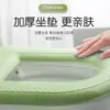 Cojín para Asiento de Inodoro Mejorado Estilo Japonés, Adecuado para Todas las Estaciones, Silicona Suave Engrosada, No Lavable, Cubierta de Asiento de Inodoro Impermeable de Gama Alta Nueva