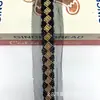 Nova Malha Base Bordado Pesado com Pérolas Acessórios para Vestuário Código de Barras Tubo de Pérolas Bordado Decorações de Bainha de Saia Estilo Chanel