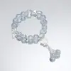 Pulsera Original Crystal Explosion de Proteína para Mujer, Varita Mágica Colorida Estilo Ins, Pulsera Versátil Súper Hada para Estudiantes y Mejores Amigas