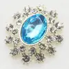 Versión coreana de los nuevos accesorios DIY de aleación, pedrería y acrílico de 25*28 mm, hebilla para bufanda, broche, prendedor