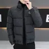 Chaqueta de Algodón Lujo Ligero para Hombre 2025 Nueva Marca de Moda Europea Abrigo de Algodón Texturizado para Hombre Engrosado Cálido Ropa de Abrigo de Invierno de Gama Alta
