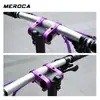 Meroca Bicicleta Plegable Doble Potencia 25.4mm Aleación de Aluminio Manillar Ajustable Potencia SP8 Accesorios de Potencia Modificados