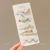 Pinzas de Colores para el Cabello de Niñas, Lindas Pinzas Laterales para Flequillo, Pinzas para el Flequillo de Bebé Que No Dañan el Cabello, Accesorios para el Cabello, Pasadores