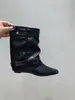 Botines Cortos Caqui de Ante Vintage Chuyuji para Mujer, Botas Estilo Francés, Diseño de Nicho Otoñal, Botas Vaqueras Holgadas