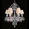 Candelabro de Cristal Europeo Lámpara para Sala de Estar Lujo Accesible Francés Casa Hotel Edificio Dúplex Gran Salón de Restaurante Lámpara Hogar