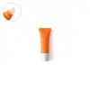En Stock 10 Tubos de Plástico Cosmético Mate Esmerilado Naranja de 20 ml para Labial, Crema para Ojos y Loción Botellas Vacías