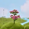 Árboles de Simulación Decorativos para Paisajismo Mini Árboles Frutales Árboles Sauce Árboles de Hojas Doradas Suculentas Musgo Micro Paisaje Materiales DIY