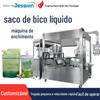 Bico de sucção, máquina de enchimento de limpador de saco, tampa de rosca automática, detergente para roupas, gel de banho, máquina de enchimento de loção corporal