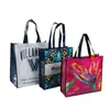 Bolsa Integrada de Tecido Não Tecido Resistente à Tensão, Bolsa de Tecido Não Tecido Laminado com Impressão Colorida, Bolsa Tecida, Bolsa de Tecido Lixin Ecológica, Grande Capacidade