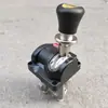 Camión Volquete, Camión Volquete, Camión de Movimiento de Tierras, Válvula de Control Manual Hidráulica de Elevación de Caja Grande, Manija de Aluminio de Tres Orificios con Interruptor de Control de Posicionamiento