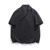 Camisa japonesa de talla grande para hombre 2023 abrigo estilo chino mejorado pareja neutra ing moda nacional cárdigan con hebilla para hombre