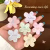 Pinzas para el pelo florales frescas de primavera y verano, pinzas para flequillo lindas y versátiles, pinzas de cocodrilo decorativas coquetas, accesorios para el cabello al por mayor