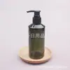 Botella bomba con hombro inclinado 200 ml, botella bomba de rosca, botella para champú, botella para gel de ducha, botella dosificadora para tónico, botella para limpiador facial