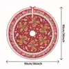 Nueva Falda para Árbol de Navidad con Diseño de Mejor Venta en Amazon Decoración para Base de Árbol Impresión Digital Suministros Navideños Decoraciones