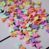 Cor Doce Argila Macia Pop Redondo Floco de Neve Coração de Pêssego Fragmento de Partículas Brincadeira de Comida Simulação Creme Capa de Celular Acessórios diy