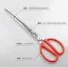 Pinzas para basura de acero inoxidable, recolector de residuos, herramienta de recolección de basura para trabajadores de saneamiento, pinzas de fuego extendidas para el hogar, pinzas sanitarias de mango largo