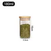 Frasco Sellado de Vidrio Transfronterizo Frasco de Vidrio de Borosilicato para Té Fruta Seca Cereal Dulces Frasco de Almacenamiento Frasco de Vidrio con Tapa