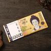 Carteira Criativa Masculina Cross-border Dólar Americano Impressão Moeda Padrão Lona Carteira Curta Bolsa de Cartão em estoque Pode Ser Definido