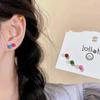 Pulseira Chinesa Popular Atacado de Borboleta com Miçangas, Mesmo Estilo para Mulheres, Impressão Nicho de Luxo Leve High-End Temperamento Clipe de Orelha para Casal