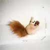 Decoração de Novo Produto Transfronteiriça Decoração de Natal Pingente de Esquilo Artificial Árvore de Natal Decoração Criativa Esquilo Coreano