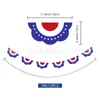 Guirnalda de Bandera del Día de la Independencia Americana, Decoración de Bandera del 250º Aniversario, Bandera Colgante, Bandera de Estrellas y Rayas, Bandera Americana, Guirnalda de Bandera con Forma Especial