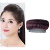 Almofada de cabeça aplique de cabelo pente feminino sem costura invisível almofada raiz do cabelo fofo artefato aumento de altura almofada peruca alta parte superior cranial alta dispositivo de cabelo