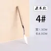 Fornecedores de arte haste de madeira faca para pintura a óleo raspador de mistura de cores de aço inoxidável raspador de tinta gouache pá comércio exterior transfronteiriço