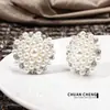 Botões Pequenos Perfumados de Pérola Feitos à Mão, Roupas de Exterior, Corta-Ventos, Vestidos, Roupas de Exterior, Botões com Contas, Acessórios de Pele, Botões Decorativos