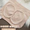 Cintura Média Hip-Wrap Calcinha Feminino Puro Algodão Virilha Anti-Bacteriano Traceless Levantamento de Quadril Abdômen Dobra Cuecas de Tamanho Grande para Meninas Gordinhas Outono e Inverno