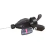 Bicicleta de Montaña 27 Velocidades Split Thumb Shifter M370 Thumb Shifter Desviador de Bicicleta Accesorios Universales para Ciclismo