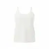 Camiseta sin mangas larga de seda de hielo sin costuras para mujer, para usar en capas o sola, corte ajustado, casual, hermoso diseño en la espalda, camisola básica