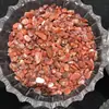 Fabricante Venta al por Mayor Rosa Púrpura Amarillo Verde Blanco Grava de Cristal Piedra en Bruto Tazón Desmagnetizador Almohada de Cristal Pecera Maceta Decoración Artesanía