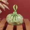 Festival del Bote del Dragón estilo antiguo portátil halter pelo fetal monedero colgante accesorios Hanfu bordado brocado bolsita bolsita bolsita vacía