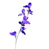 Flor de Ervilha Aveludada Flor Artificial de Seda Decoração de Casamento Flor Falsa Artificial Decoração de Arco Guia de Estrada Arranjo de Flores Cruzamento na Entrega