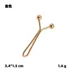 Clip para pañuelo de seda transfronterizo clip para pañuelo de cabeza clip para acortar esquinas de ropa clip para reducir la talla de cintura de pantalones clip de fijación para apretar puños hebilla para pañuelo de seda