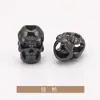 Cordón Redondo Campana Metálica con Cordón Hebilla para Extremo de Cuerda de Tubo Recto Aleación de Zinc Galvanizada Hebilla de Cola para Cuerda de Pantalón Accesorios de Ropa Jinda
