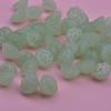 Colgante de Flor de Loto de Vidrio Imitación Jade Broche de Pelo Hecho a Mano Antiguo Botón para Ropa China Accesorios Colgante Pequeño de Loto