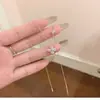 Collar Super Hada Dulce Estilo Trébol de Cuatro Hojas de la Suerte para Mujer Lujo Ligero Nicho Ins Cadena para Clavícula de Alta Gama Regalo