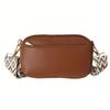 Bolso Nuevo Personalizado para Mujer Bolso de Hombro Ancho para Mujer a la Moda Simple para Ir al Trabajo Casual de Hombro Cruzado Bolso Cuadrado Pequeño