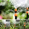 Boquilla Atomizadora Automática para Riego de Flores Enchufe al Suelo Micro-Riego por Goteo Accesorios para Tubería de Agua Conector de Tres Vías Válvula de Interruptor de Conexión Rápida