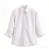 Para Comercio Exterior Transfronterizo Europeo y Americano Ropa de Mujer Aliexpress Más Vendido Primavera Simple Versátil Camisa Rayada Gris Claro Rosa