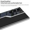 GKK para Samsung S24, funda ultradelgada de piel lisa y resistente, funda protectora para móvil S23, S24