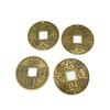 Suministros de Feng Shui Aleación Imitación Monedas Antiguas Dinastía Qing Monedas de Cobre Bolsa de Monedas Sueltas Bagua Entrada y Salida Seguro Monedas de Cobre Accesorios Colgantes para Coche