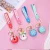 Llavero de Dona Colgante Lindo Muñeco 3D de PVC Llavero Estudiante Decoración Portátil Pequeños Accesorios Mayoreo