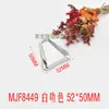 Hebilla Triangular de Metal, Hebilla de Conexión para Bolso de Hombro, Hebilla Decorativa para Traje, Hebilla para Pecho de Aleación de Zinc, Ropa de Baño, Traje de Baño, Accesorios para Equipaje
