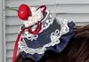 Vestido de Verano Blancanieves para Niña, Elegante Vestido de Cumpleaños para Niña Pequeña, Vestido de Gasa Abullonado, Vestido de Manga Corta para Niños