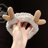 Coreano Popular Faixa de Cabelo para Lavar o Rosto Orelhas de Coelho Chifres Orelhas de Gato Faixa de Cabelo Faixa de Cabelo de Pelúcia Faixa de Cabelo com Laço Acessórios de Cabelo
