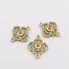 Conector colgante de borla Xiangyun de cobre fundido Shangjia, estilo antiguo, tocado hanfu, accesorios para el cabello, accesorios de joyería DIY