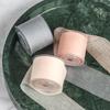 Comercio Electrónico Transfronterizo Cinta de Gasa de 4 cm Arreglo de Boda Flor de Ramo Tarjeta de Felicitación Decoración Personalizada Cinta de Boda Ceremonia de Acompañamiento